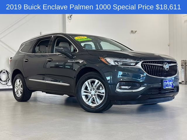 2019 Dark Slate Metallic Buick Enclave Essence AWD SUV
