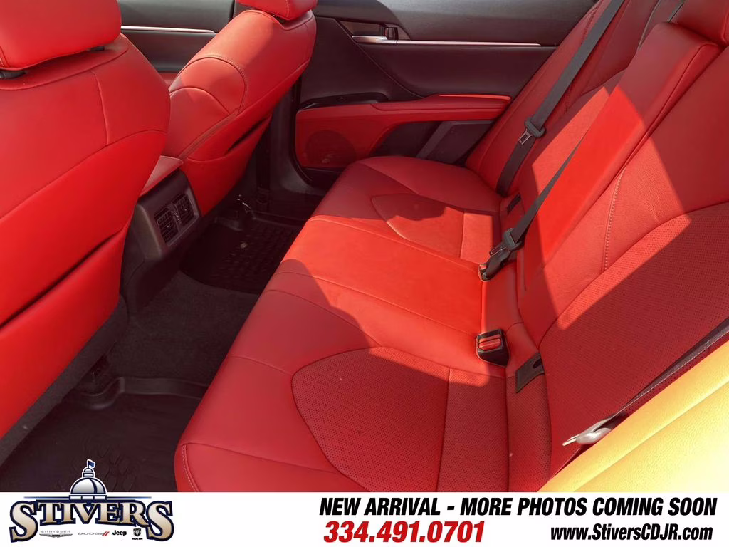 2020 Midnight Black Metallic Toyota Camry XSE V6 FWD Sedan