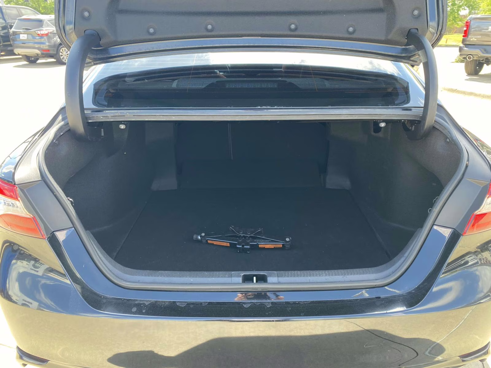 2020 Midnight Black Metallic Toyota Camry XSE V6 FWD Sedan