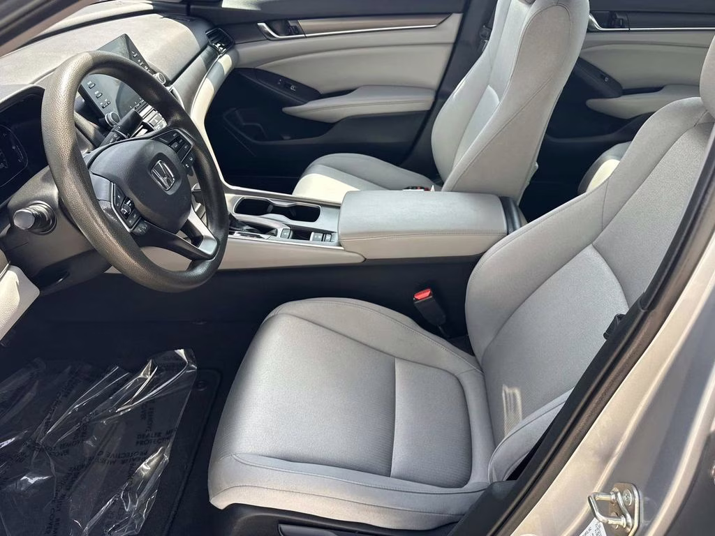 2019 Lunar Silver Metallic Honda Accord LX FWD Sedan