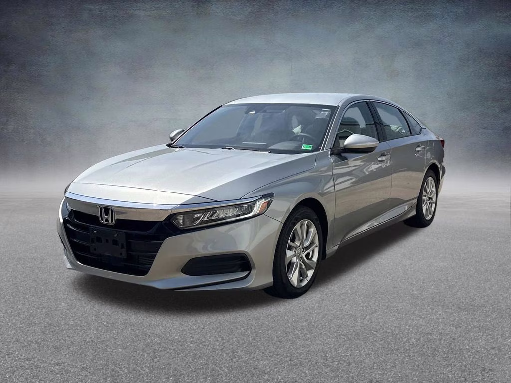 2019 Lunar Silver Metallic Honda Accord LX FWD Sedan