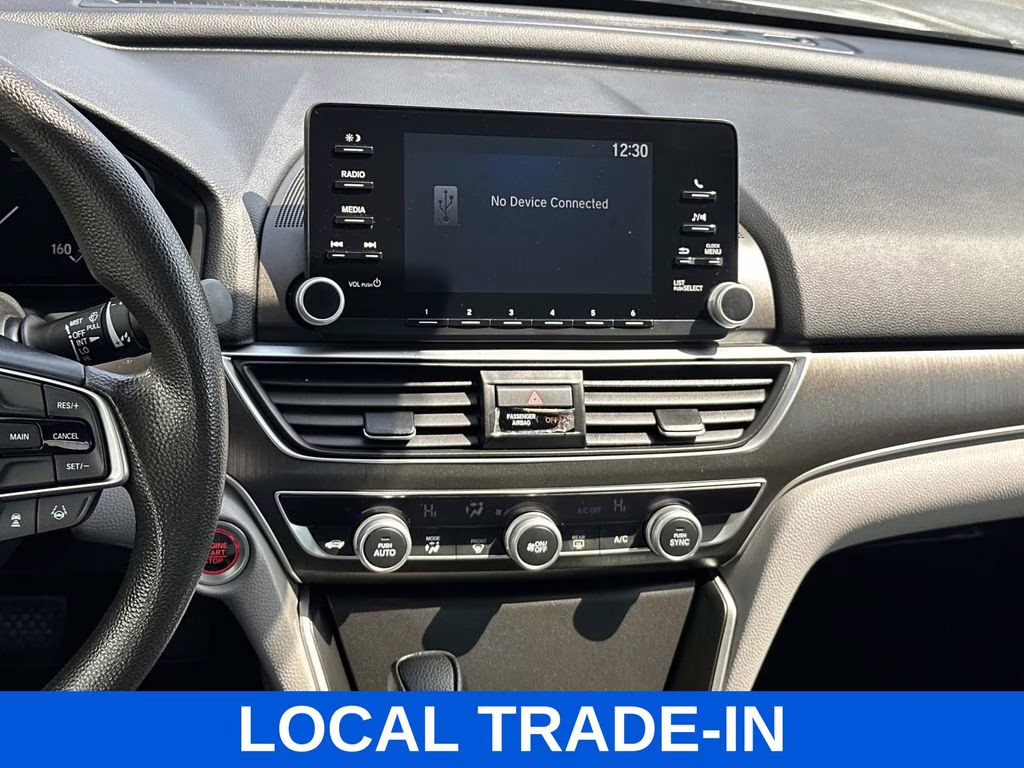 2019 Lunar Silver Metallic Honda Accord LX FWD Sedan