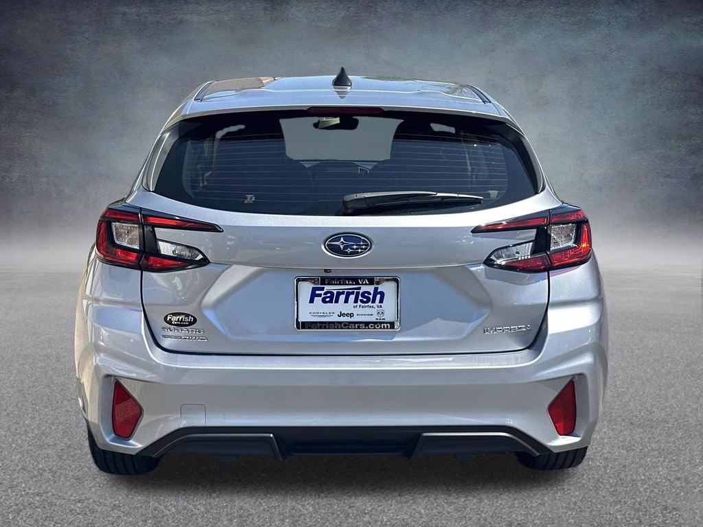 2024 Ice Silver Metallic Subaru Impreza Base AWD Hatchback
