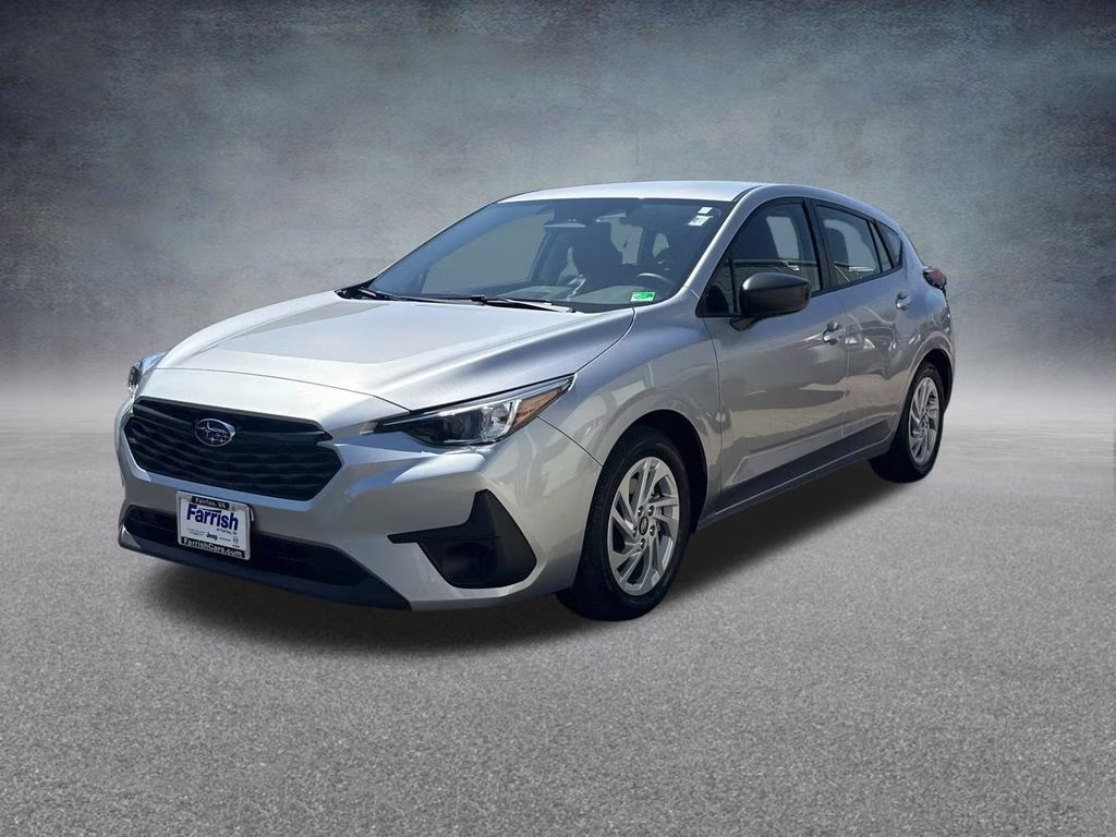 2024 Ice Silver Metallic Subaru Impreza Base AWD Hatchback