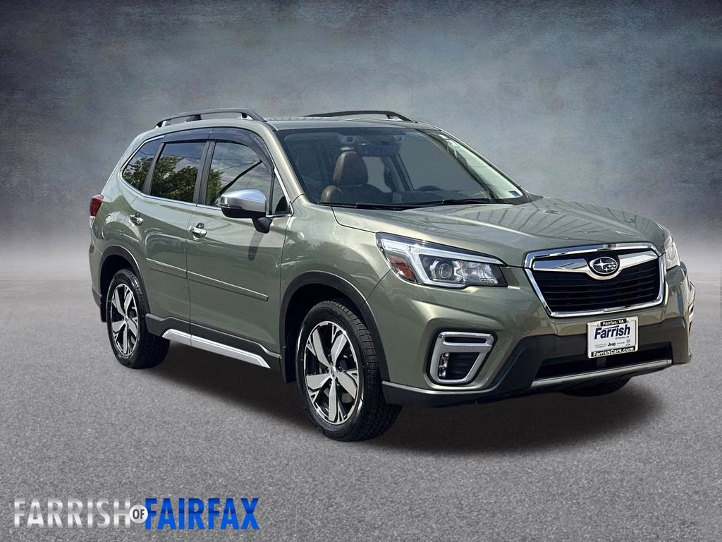 2019 Jasper Green Metallic Subaru Forester Touring AWD SUV