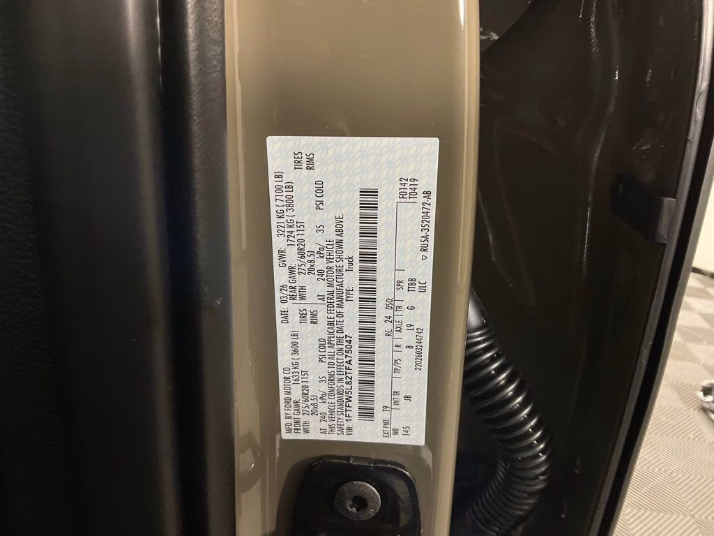 2026 Gray Ford F-150 Lariat 4X4 Truck