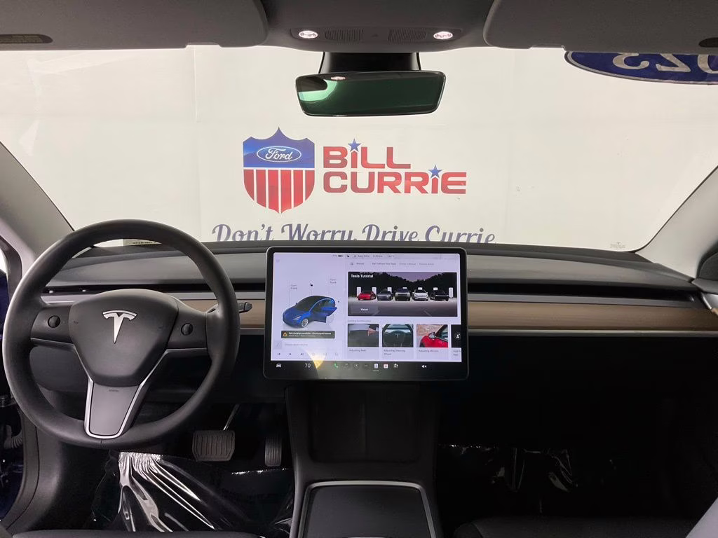 2023 Gray Tesla Model 3 Base RWD Sedan