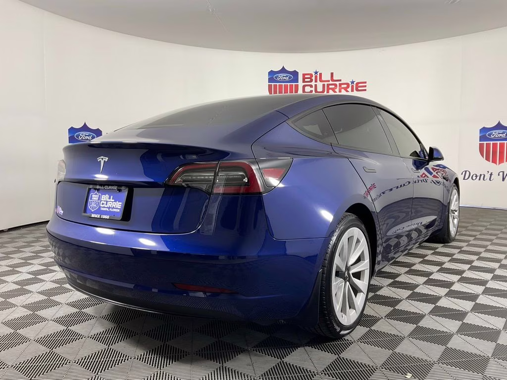 2023 Gray Tesla Model 3 Base RWD Sedan