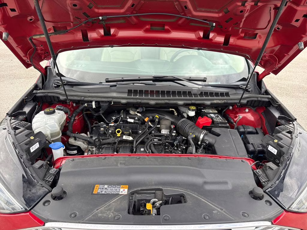 2020 Rapid Red Metallic Tinted Clearcoat Ford Edge SEL FWD SUV