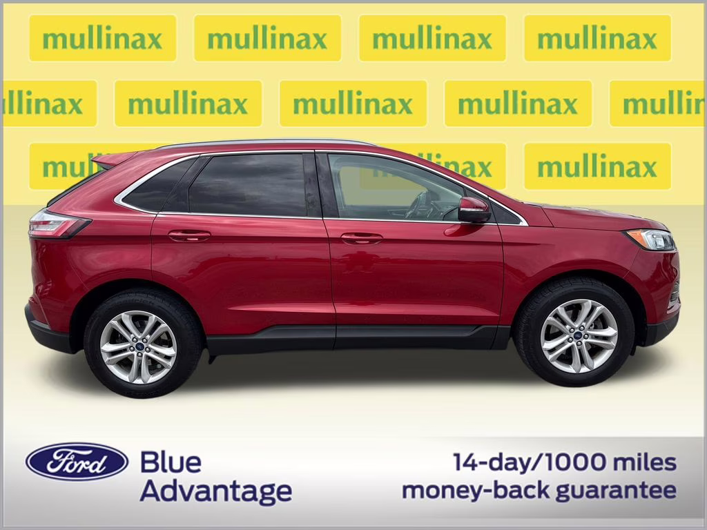 2020 Rapid Red Metallic Tinted Clearcoat Ford Edge SEL FWD SUV