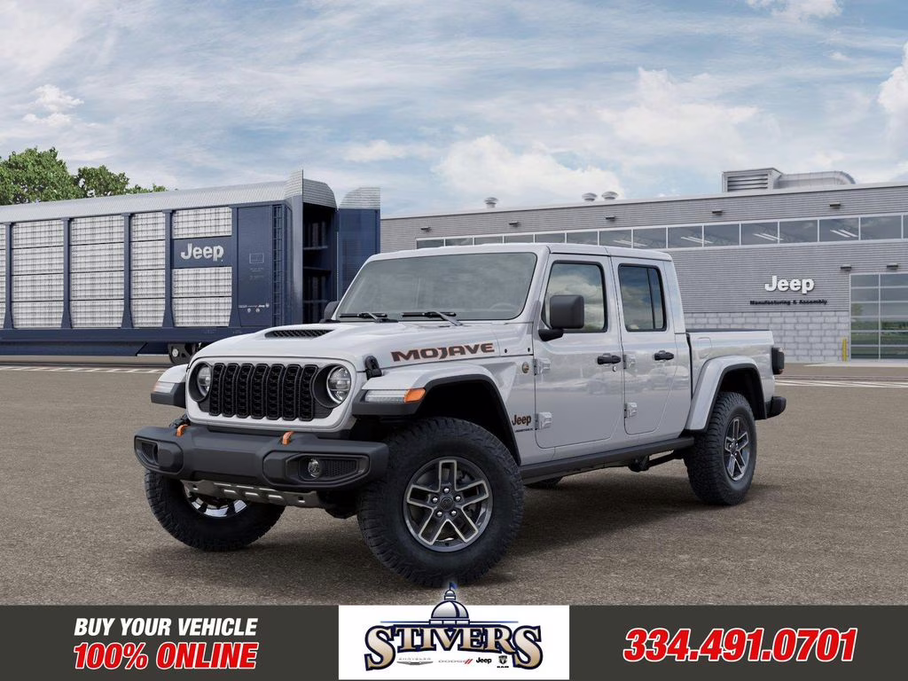 2026 Bright White Clearcoat Jeep Gladiator Mojave 4X4 Truck