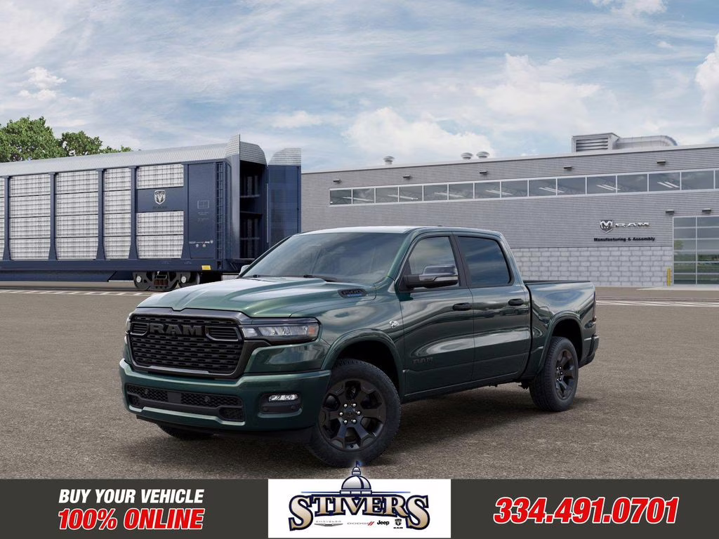 2026 Serrano Green Metallic Ram 1500 Big Horn/Lone Star 4X4 Truck