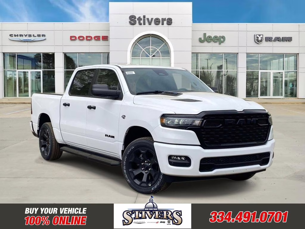 2026 Bright White Clearcoat Ram 1500 Express 4X4 Truck