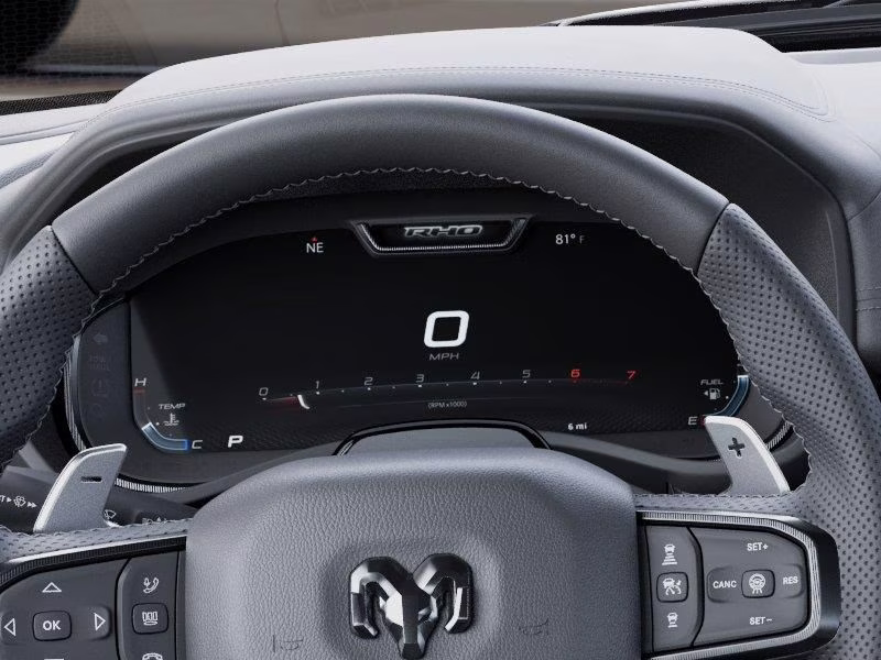 2026 Bright White Clearcoat Ram 1500 RHO 4X4 Truck