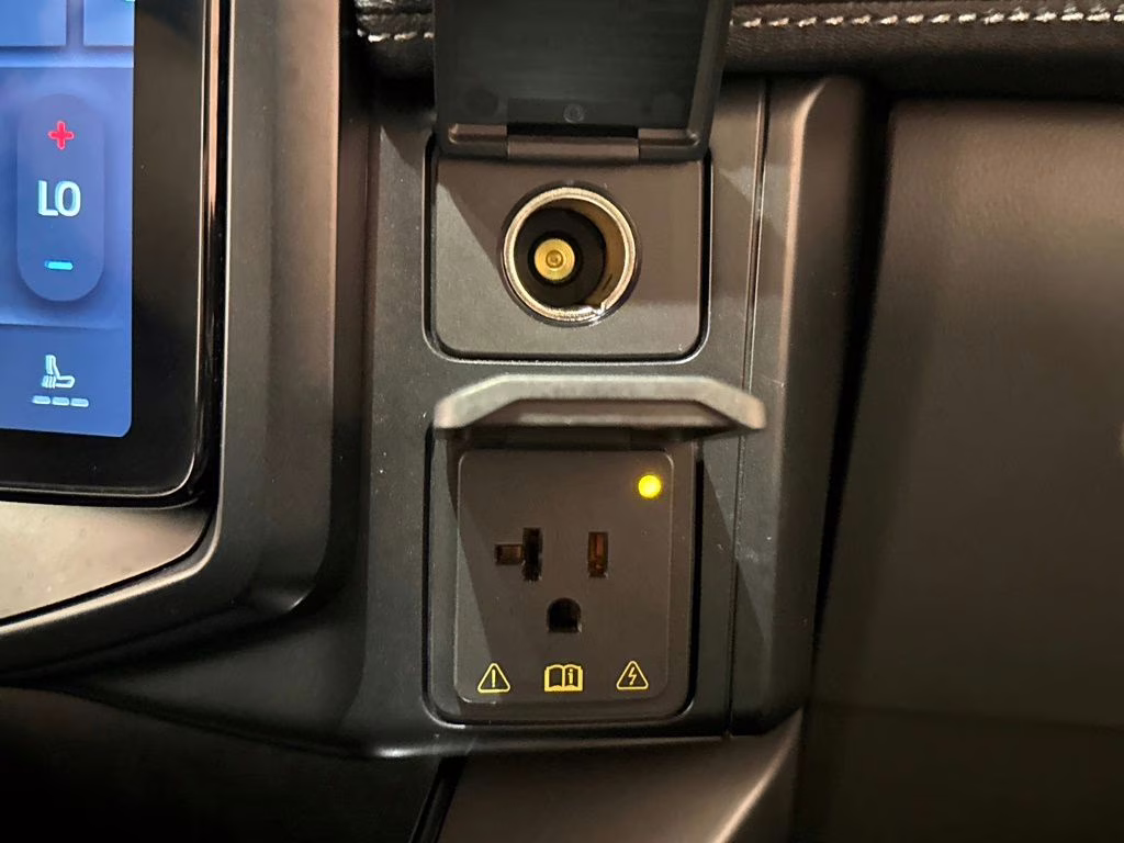 2025 Antimatter Blue Metallic Ford F-150 Lightning Flash AWD Truck