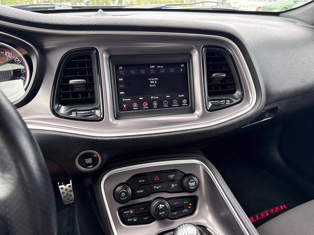2020 Granite Pearlcoat Dodge Challenger R/T RWD Coupe
