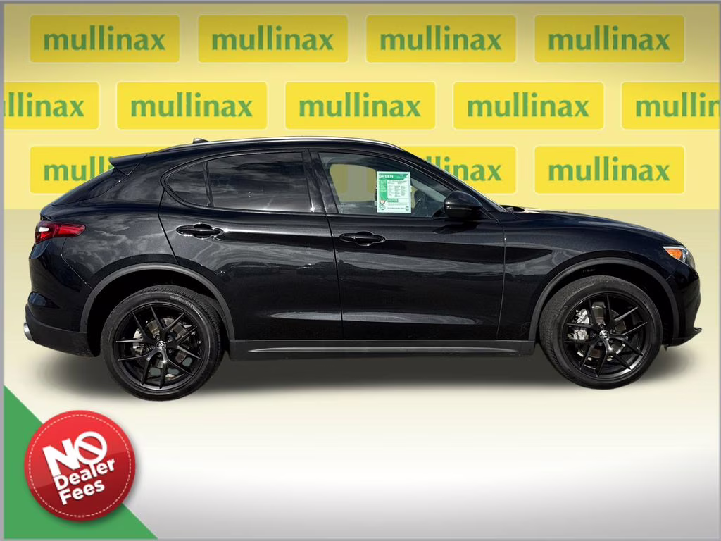 2021 Vulcano Black Metallic Alfa Romeo Stelvio Sprint RWD SUV