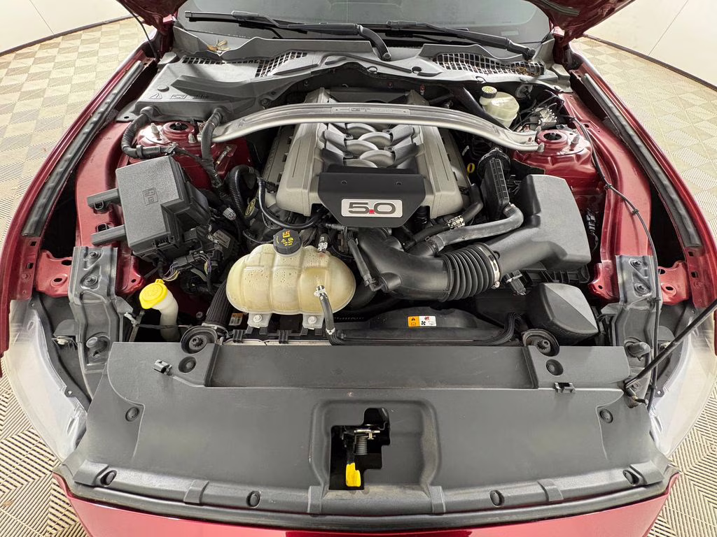 2017 Ruby Red Metallic Ford Mustang GT Premium RWD Coupe