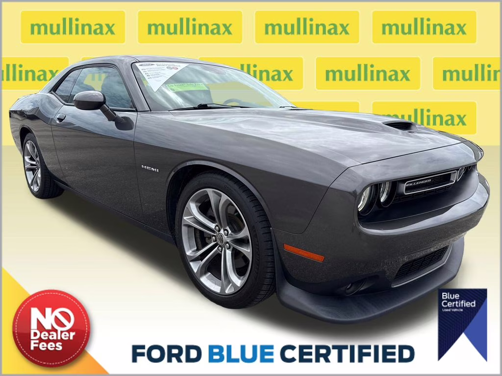 2020 Granite Pearlcoat Dodge Challenger R/T RWD Coupe