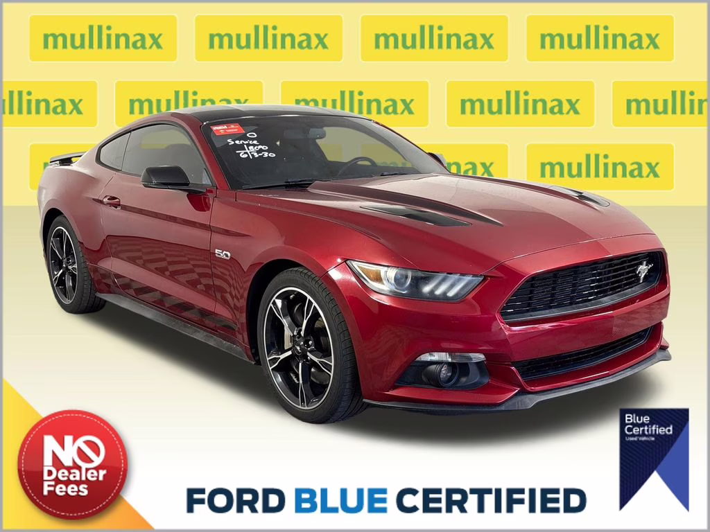 2017 Ruby Red Metallic Ford Mustang GT Premium RWD Coupe