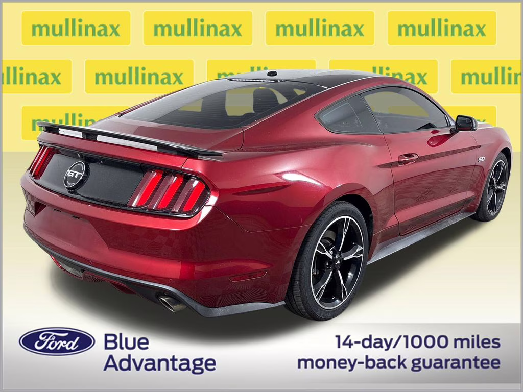 2017 Ruby Red Metallic Ford Mustang GT Premium RWD Coupe