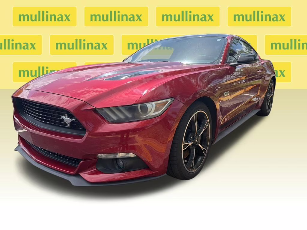 2017 Ruby Red Metallic Ford Mustang GT Premium RWD Coupe