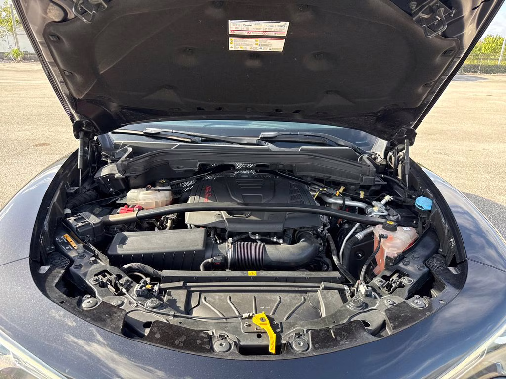 2021 Vulcano Black Metallic Alfa Romeo Stelvio Sprint RWD SUV