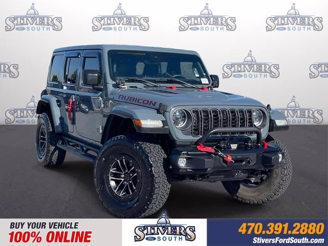 2024 Anvil Clear Coat Jeep Wrangler Rubicon X 4X4 SUV