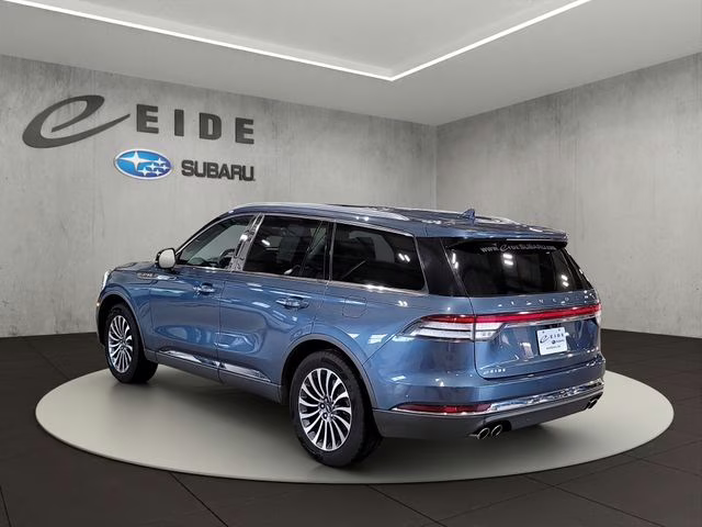 2020 Blue Diamond Metallic Lincoln Aviator Reserve AWD SUV