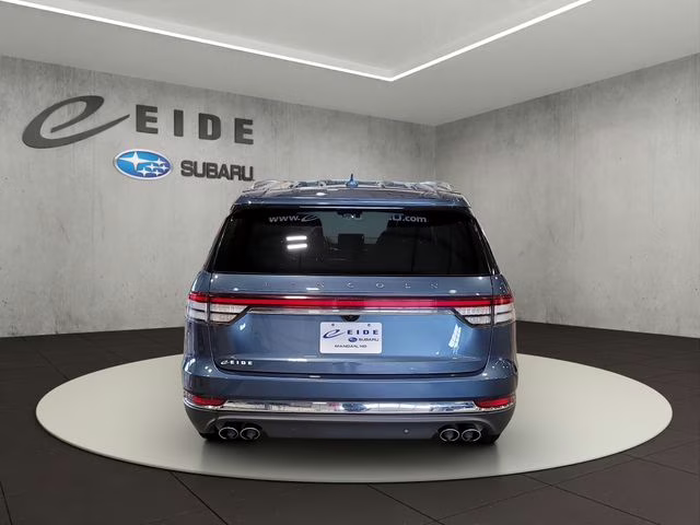 2020 Blue Diamond Metallic Lincoln Aviator Reserve AWD SUV