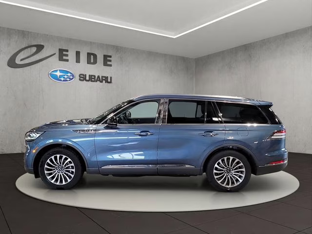 2020 Blue Diamond Metallic Lincoln Aviator Reserve AWD SUV