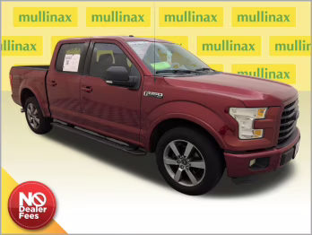 2015 Ruby Red Metallic Tinted Clearcoat Ford F-150 XLT RWD Truck