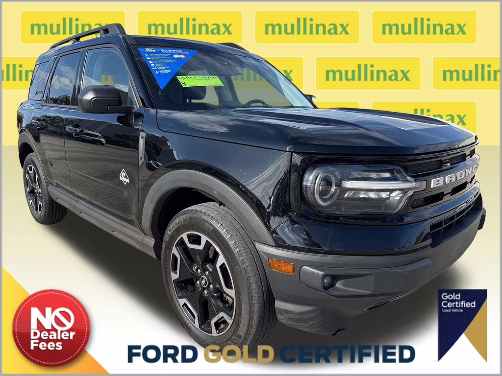 2022 Shadow Black Ford Bronco Sport Outer Banks 4X4 SUV