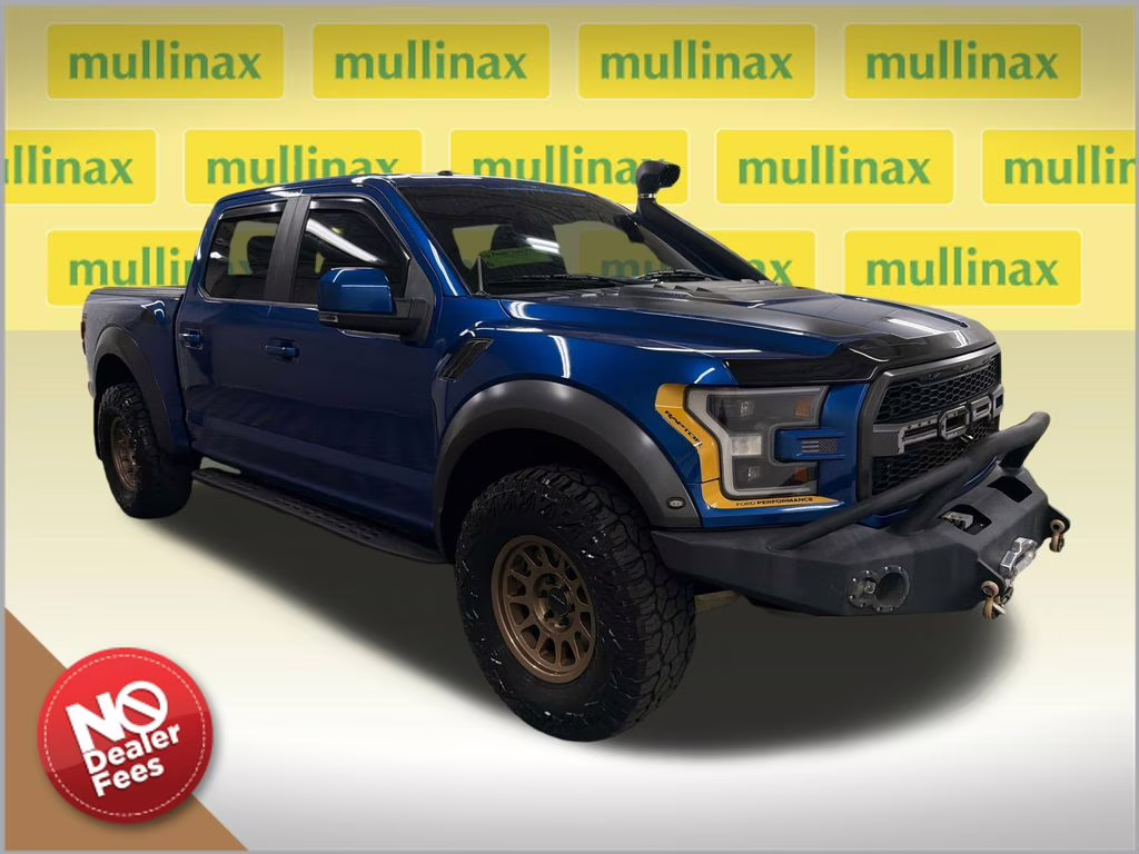 2018 Lightning Blue Ford F-150 Raptor 4X4 Truck