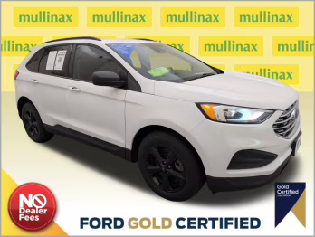 2021 Oxford White Ford Edge SE FWD SUV