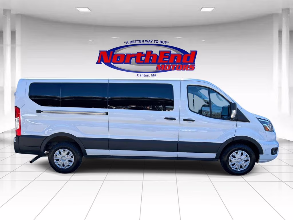 2023 Oxford White Ford Transit-350 XLT RWD Crossover