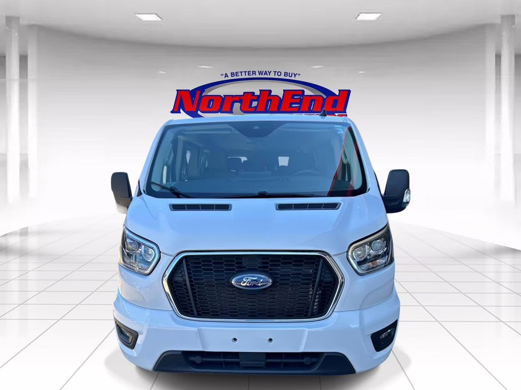 2023 Oxford White Ford Transit-350 XLT RWD Crossover