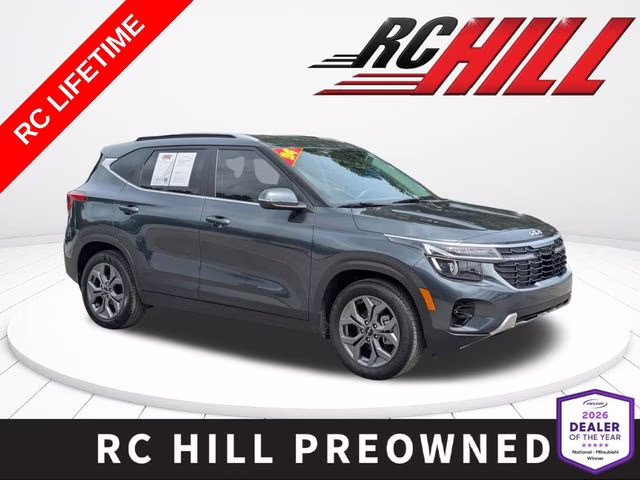 2024 Gravity Gray Kia Seltos S FWD SUV