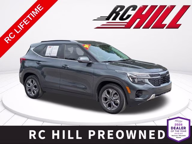 2024 Gravity Gray Kia Seltos S FWD SUV