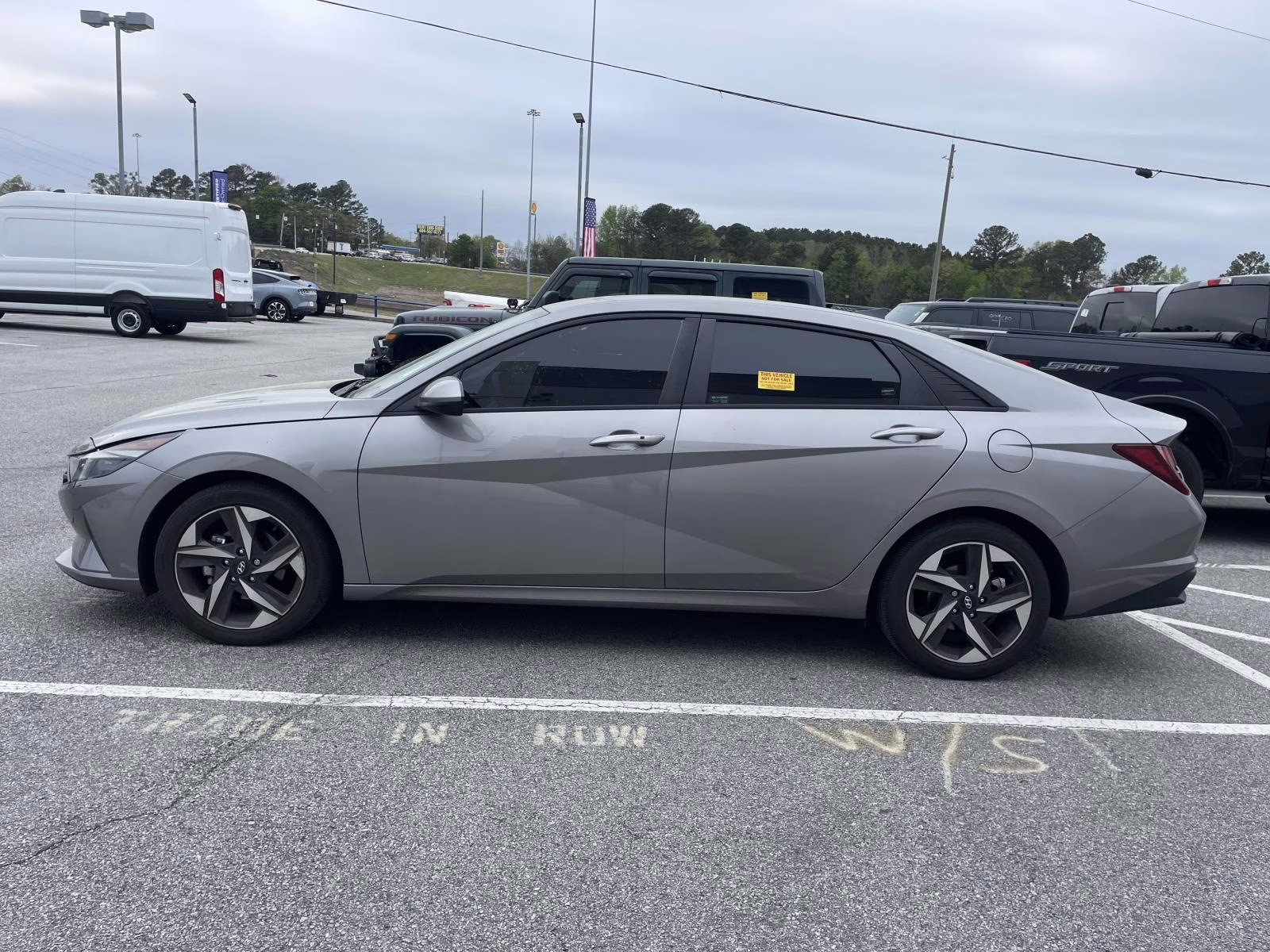 2023 Fluid Metal Hyundai Elantra SEL FWD Sedan