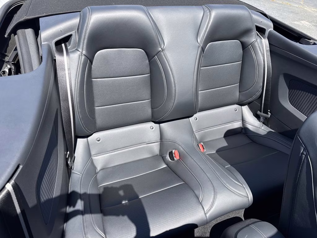 2025 Oxford White Ford Mustang EcoBoost Premium RWD Convertible