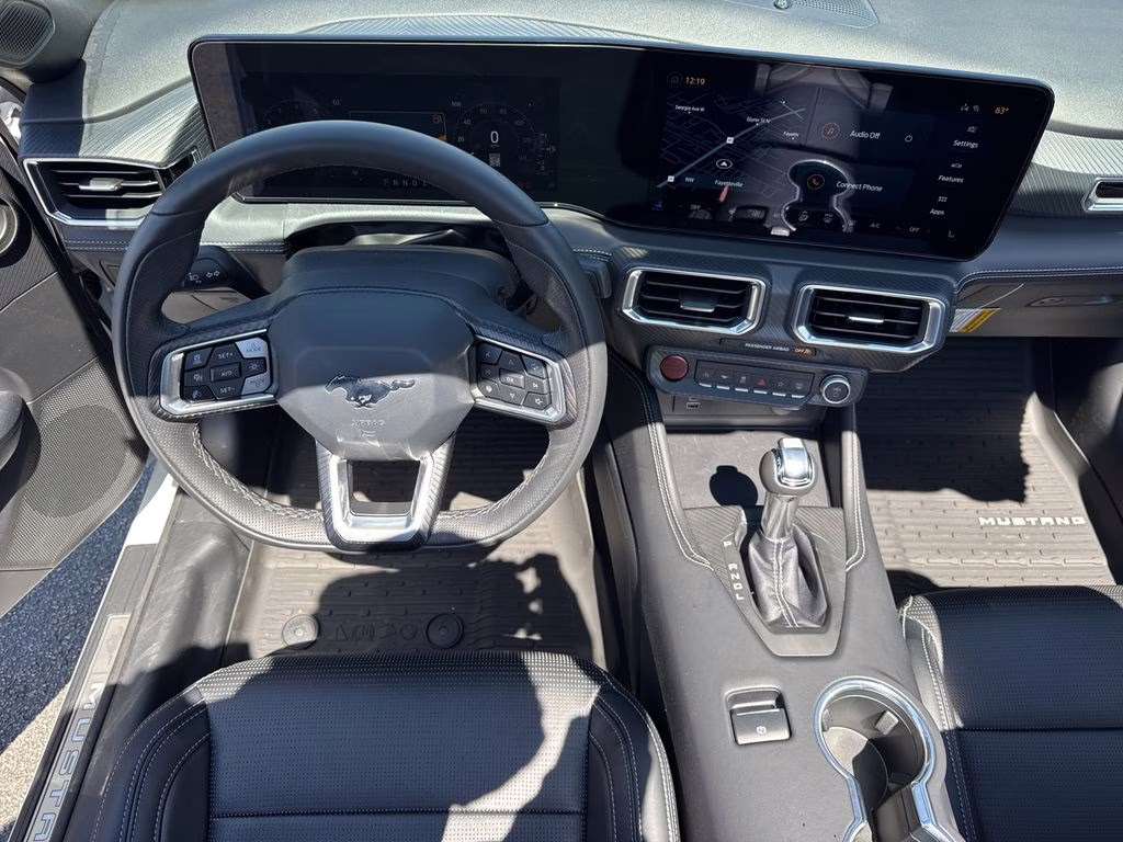 2025 Oxford White Ford Mustang EcoBoost Premium RWD Convertible