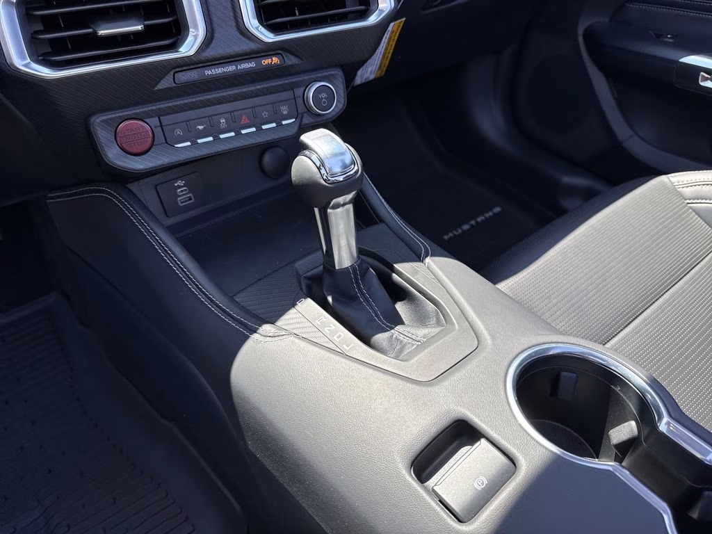 2025 Oxford White Ford Mustang EcoBoost Premium RWD Convertible