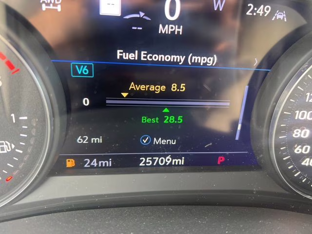 2024 Stellar Black Metallic Cadillac XT6 Sport AWD SUV