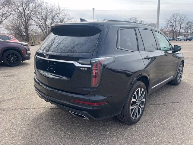 2024 Stellar Black Metallic Cadillac XT6 Sport AWD SUV