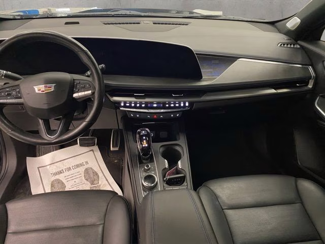 2024 Stellar Black Metallic Cadillac XT4 Sport AWD SUV