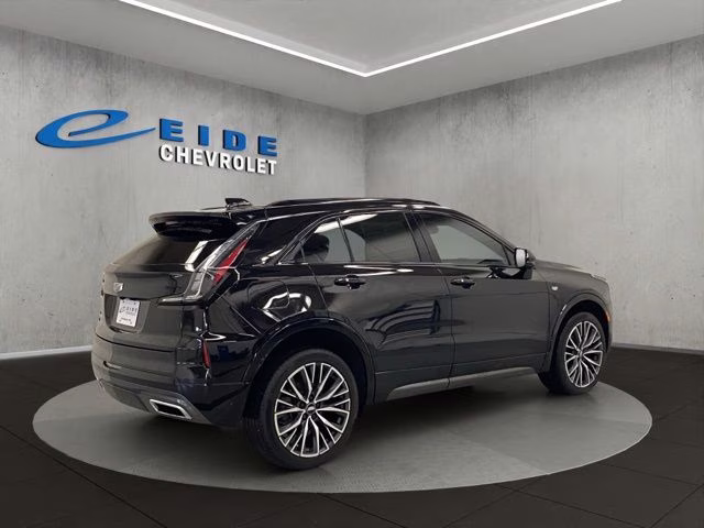 2024 Stellar Black Metallic Cadillac XT4 Sport AWD SUV