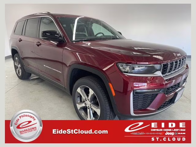2026 Velvet Red Pearlcoat Jeep Grand Cherokee L Limited 4X4 SUV