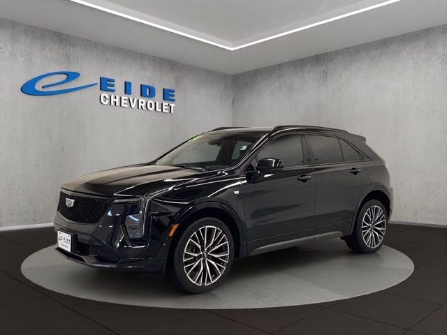 2024 Stellar Black Metallic Cadillac XT4 Sport AWD SUV