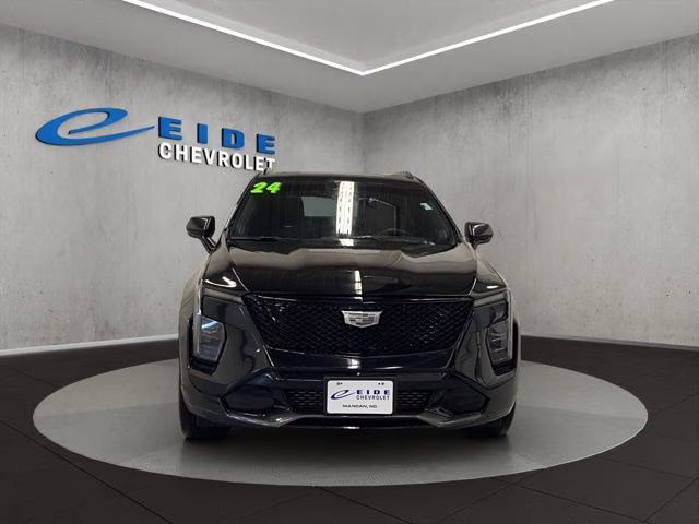 2024 Stellar Black Metallic Cadillac XT4 Sport AWD SUV